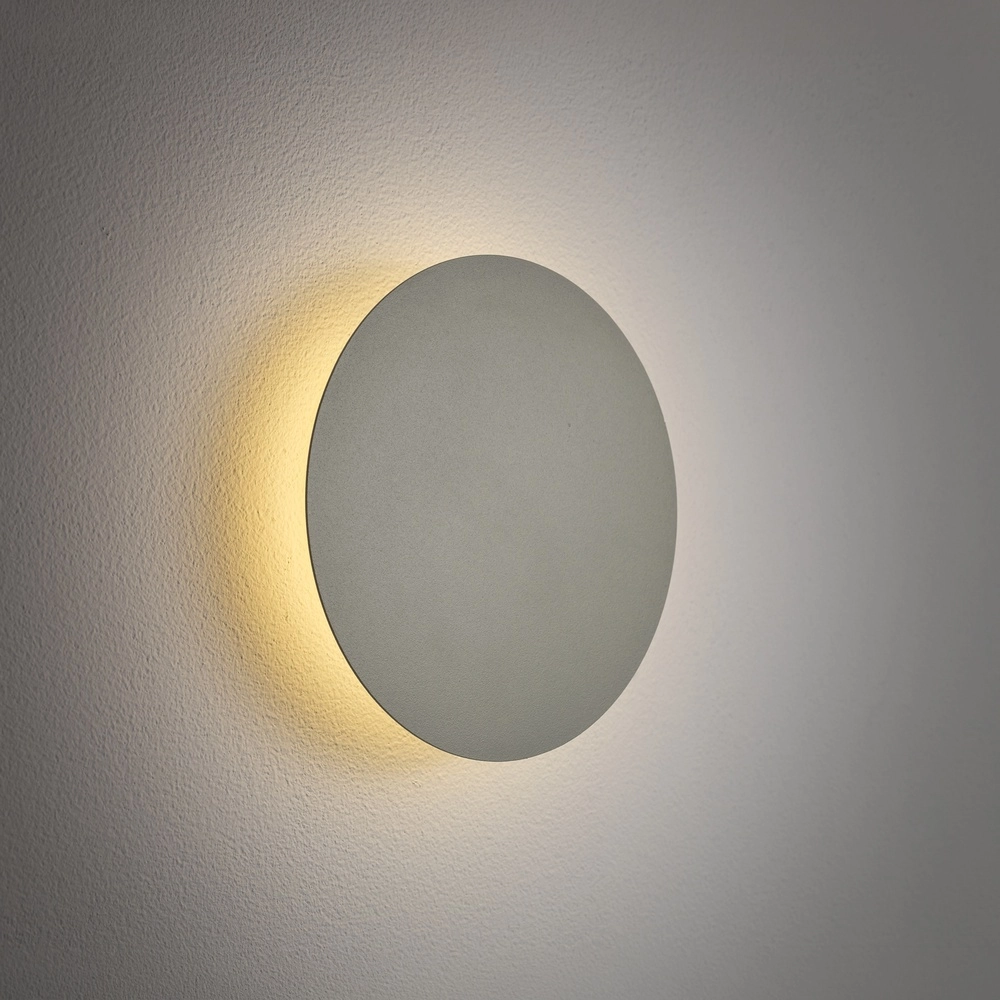 Lampe murale de conception Ring vert sauge Ø 15cm Lyora 5903139126632