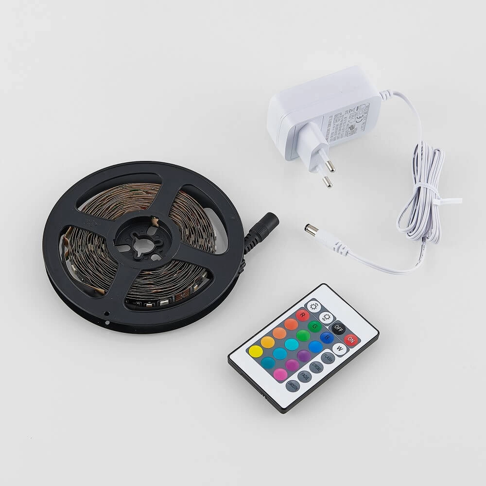 Bande LED Gaming Grip RGB 5m noir Trio 4017807577327