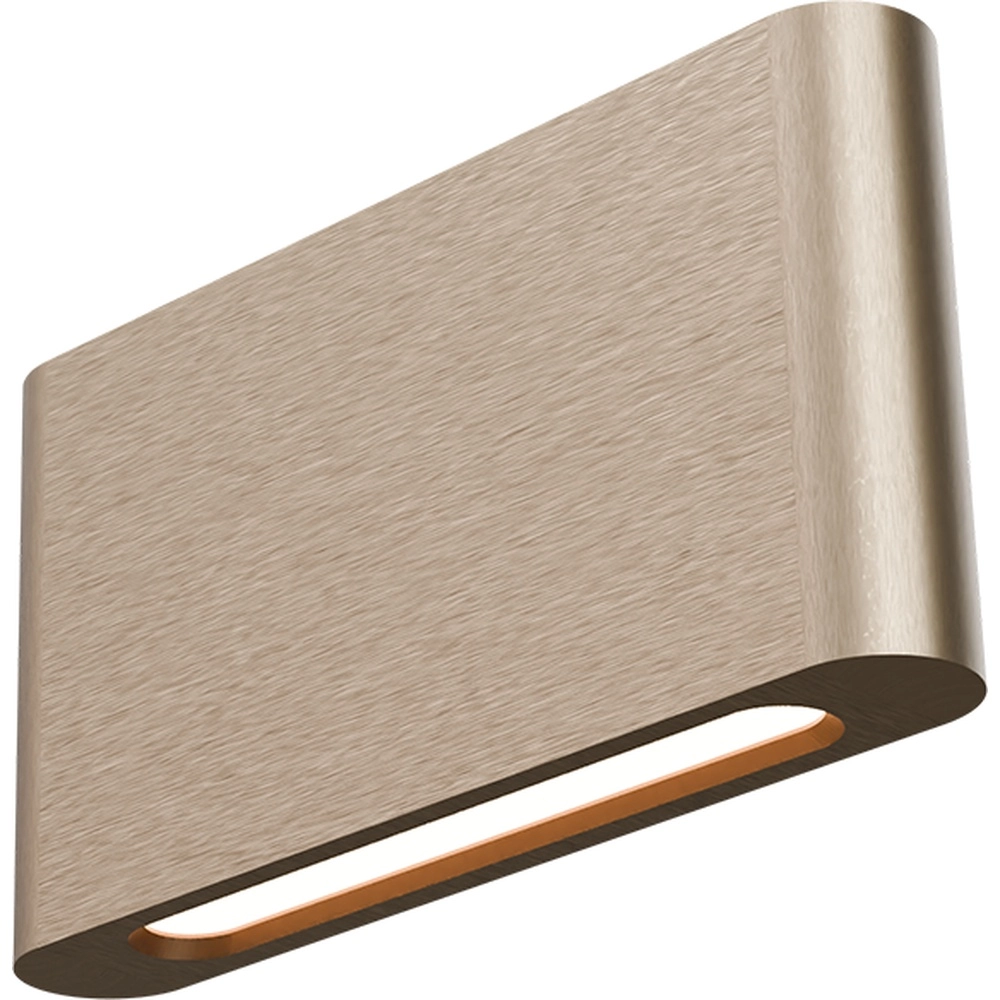 Spot mural moderne Atina 20cm bronze cuivré