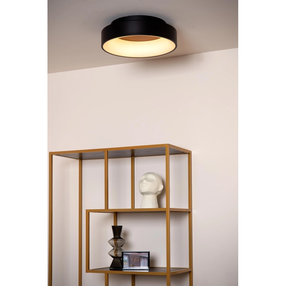 Lampe de plafond Mirage Ø 38cm noir Lucide 5411212361202