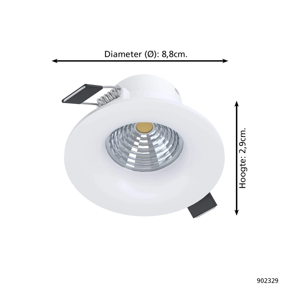 Spot encastré Saliceto blanc Eglo 9008606358816