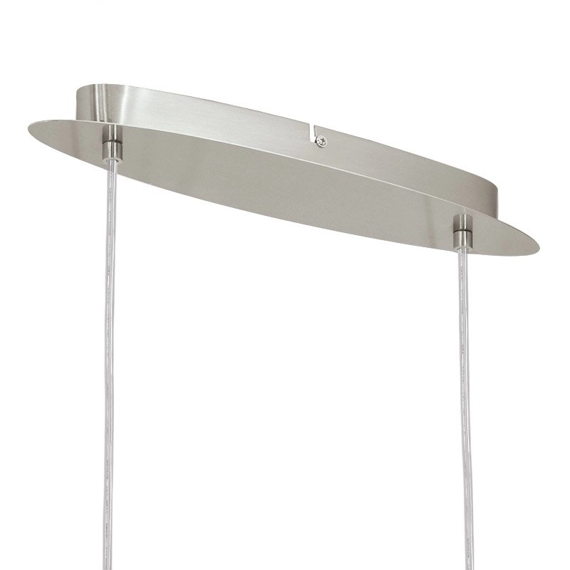 Lampe à suspension Sendero Oval Bois Eglo 9002759961947