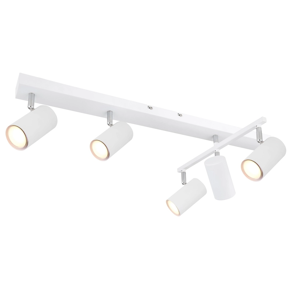 Lampe de plafond à 5 lumières Robby Blanc Globo 9007371430581