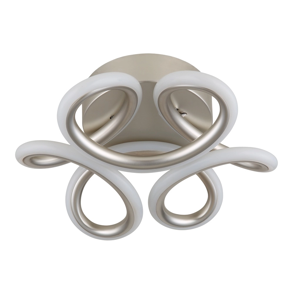 Lampe de plafond gris argenté Melisand Modernité Globo 9007371515349