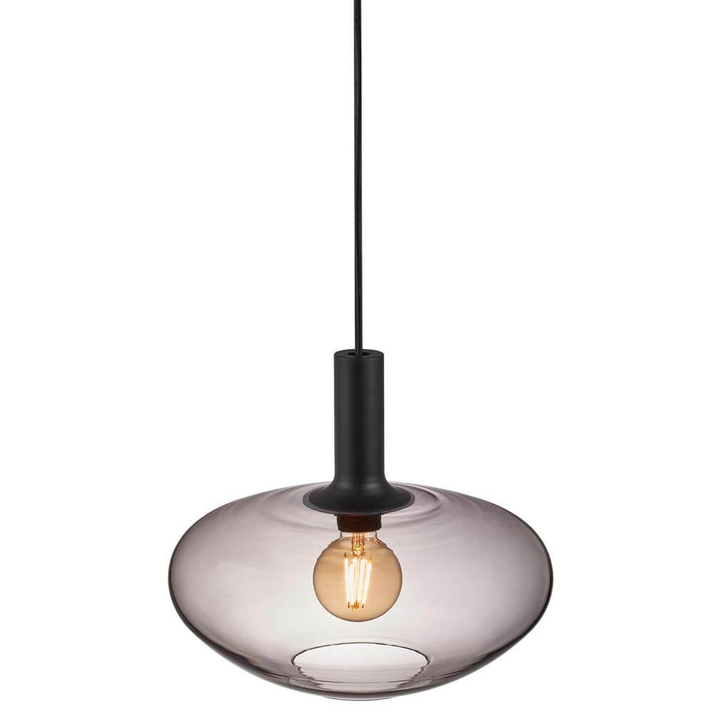 Suspension en verre Alton Verre fumé Ø 35cm Nordlux 5701581488588