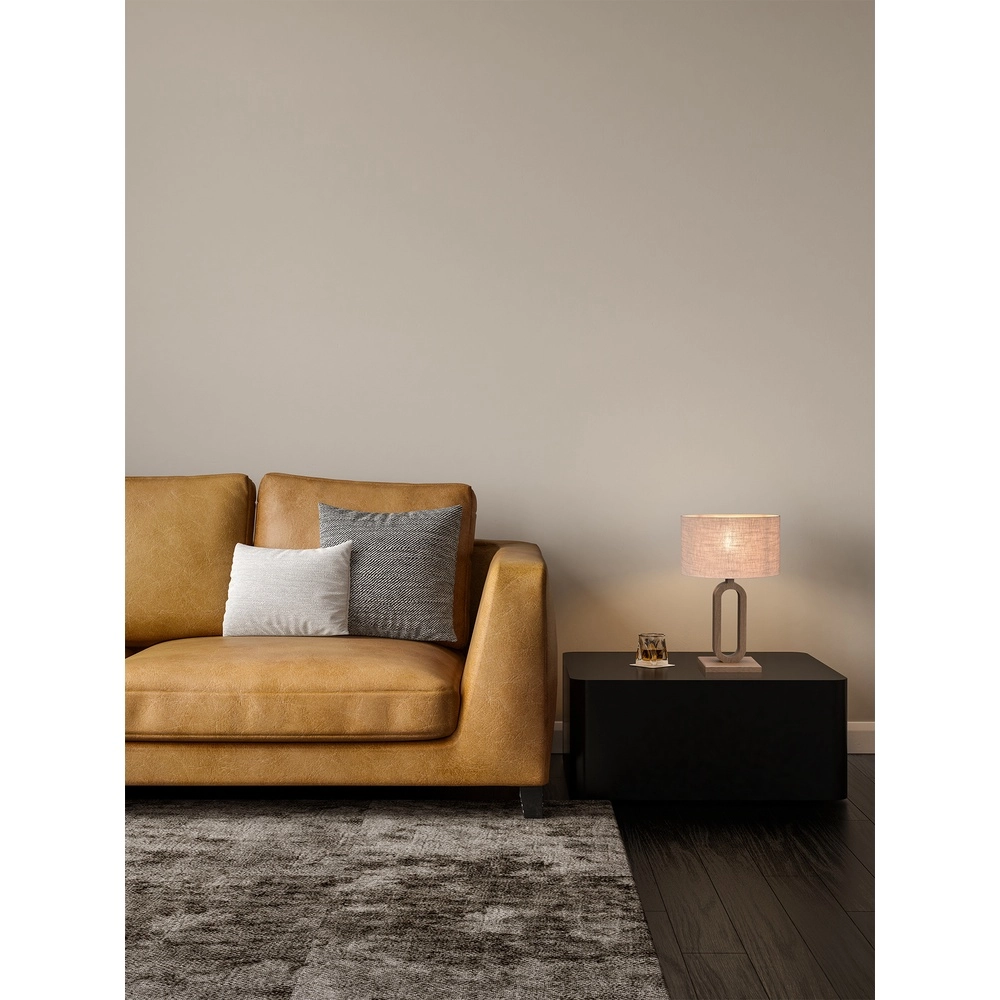 Lampe de table Sino Loop Bois foncé de 39 cm Masterlight