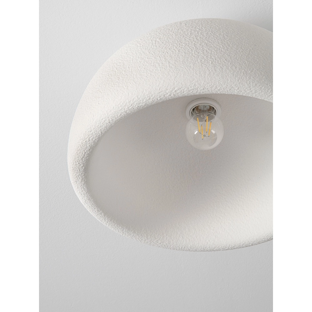 Lampe de plafond moderne Davo blanc Ø 43cm Lyora 5212017495747