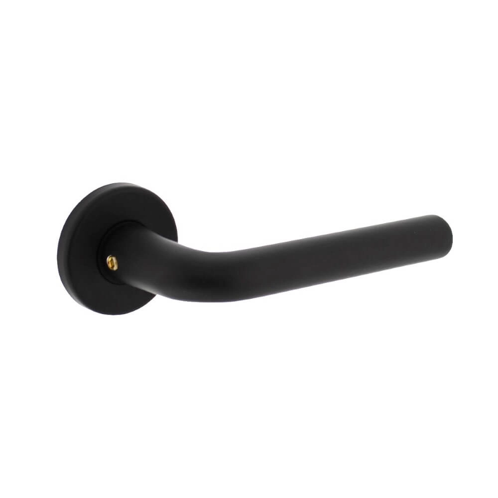 Poignée Derby aluminium noir Ø 5cm