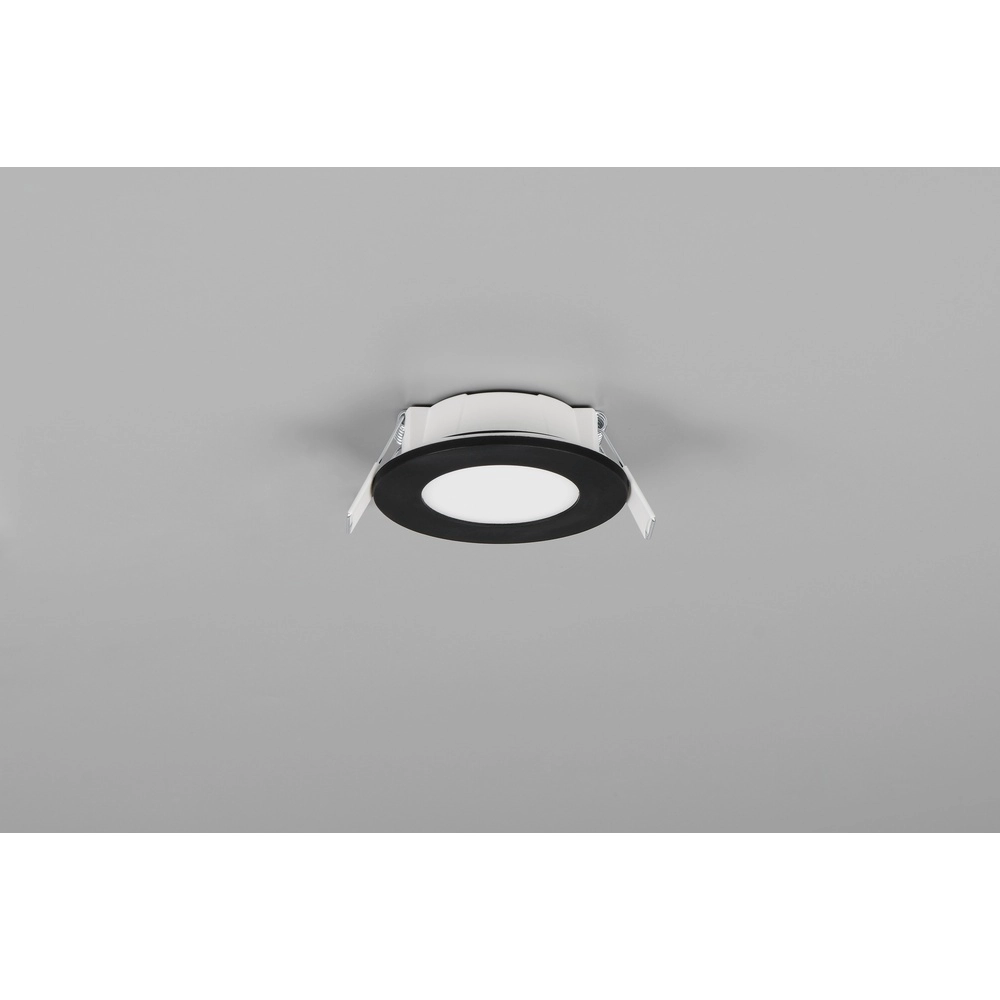 Spot encastré Himal noir IP65 Trio 4017807657913