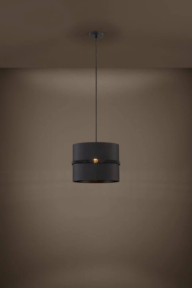 Lampe suspendue noire Paraguaio Ø 36 cm Stars of Light 9008606221004