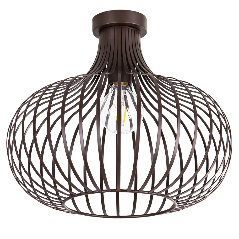 Lampe de plafond Mateo brun rouille Globo 9007371481590