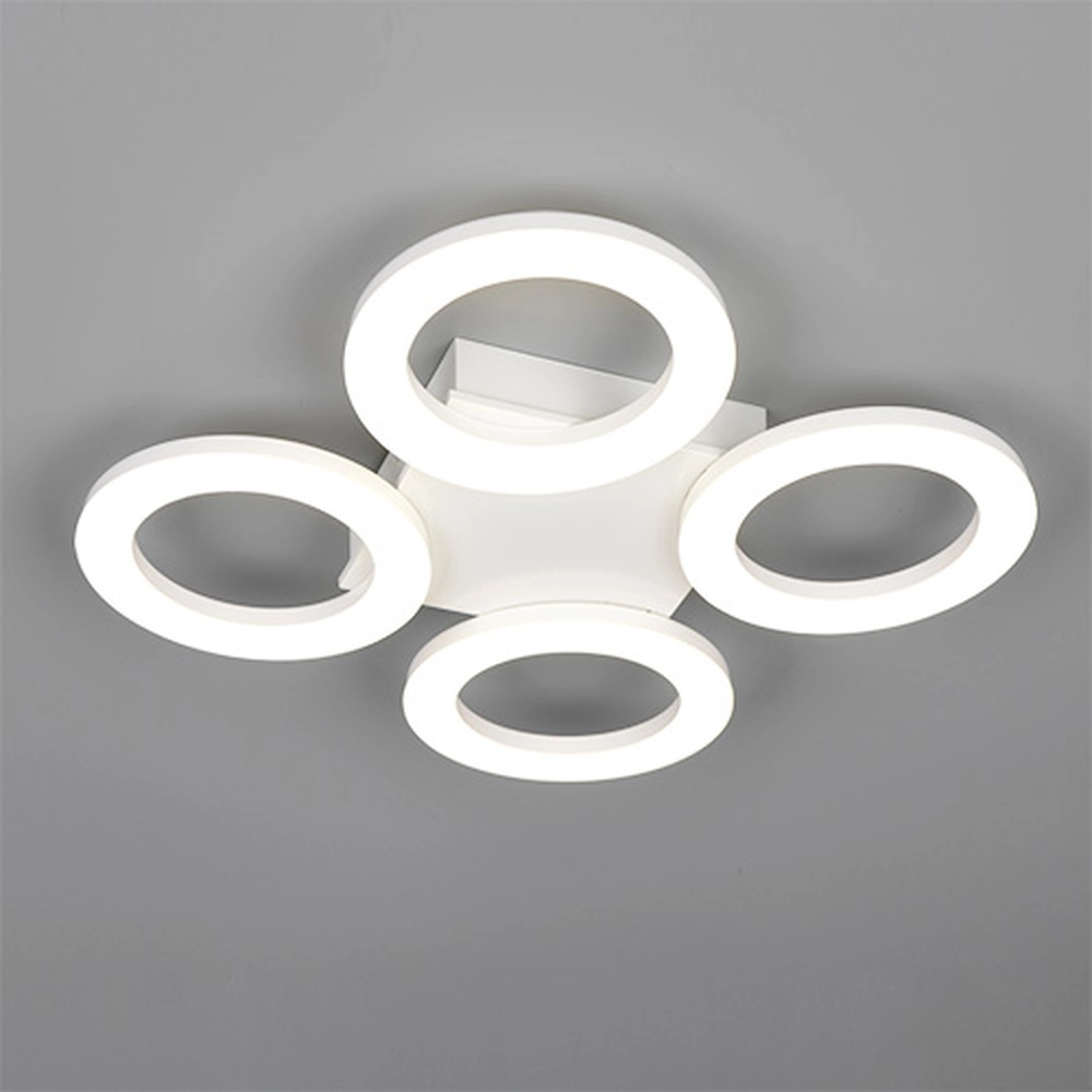 Lampe de plafond à design Cemi Rond blanc Trio 4017807704365