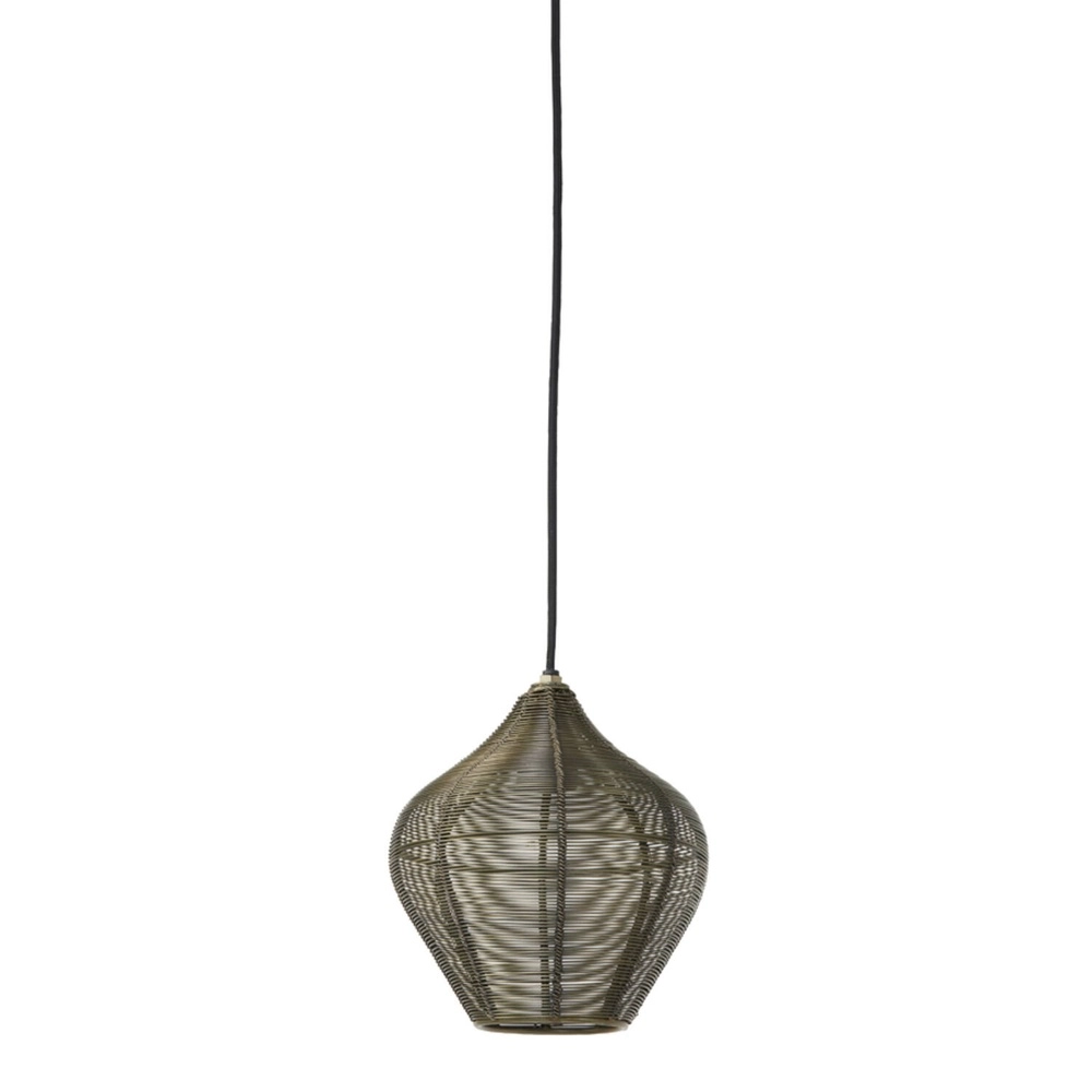 Lampe suspendue Alvaro bronze Ø 20 cm