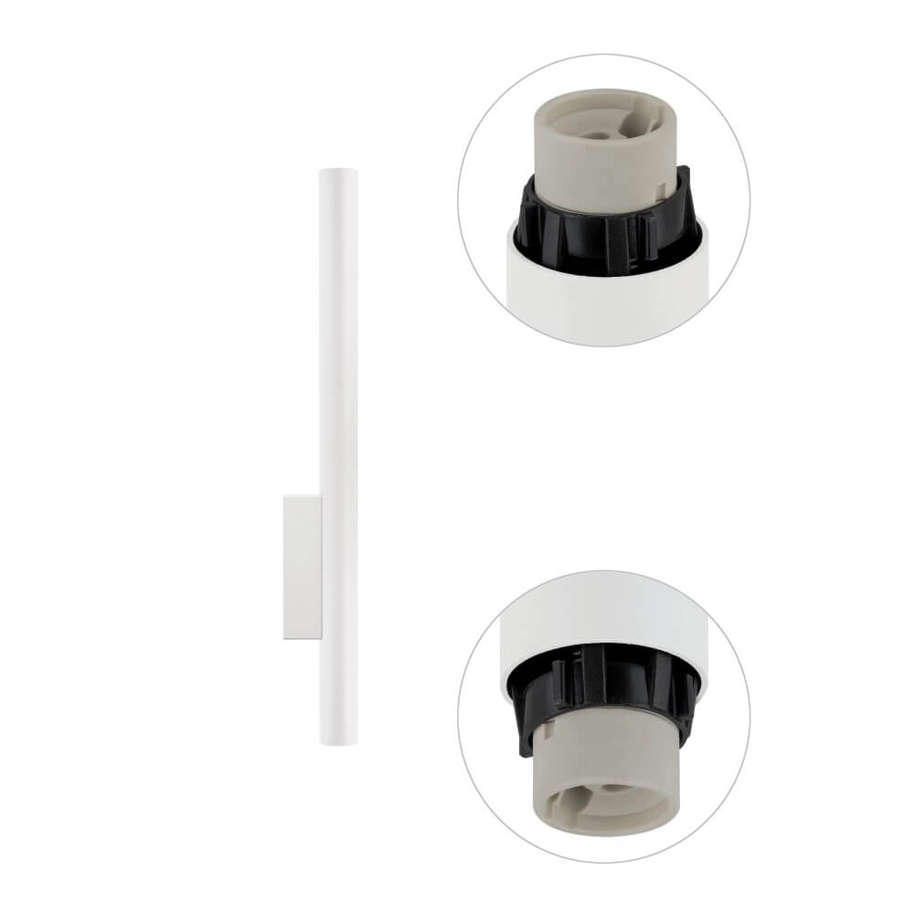 Spot mural long blanc Fourty  XL haut et bas Lyora 5903139107587