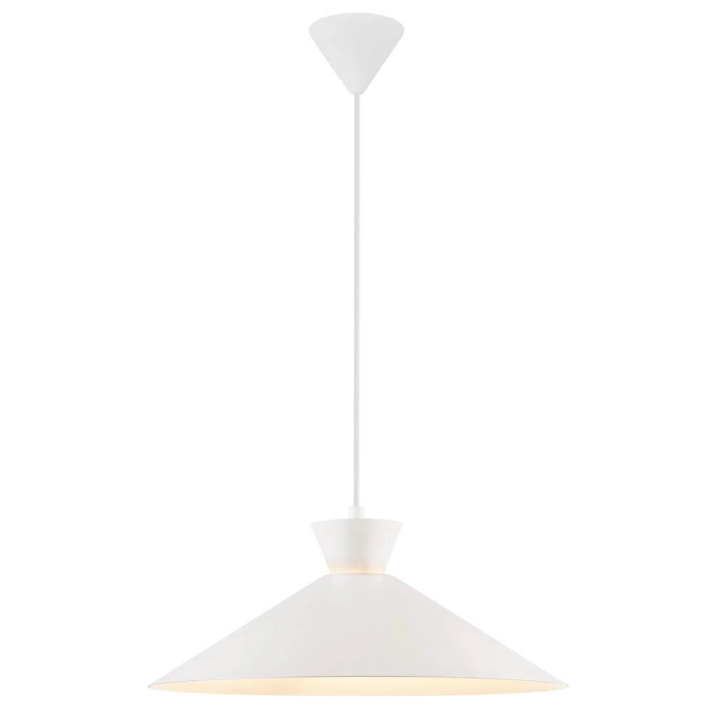 Suspension élégante Dial blanc Ø 45cm