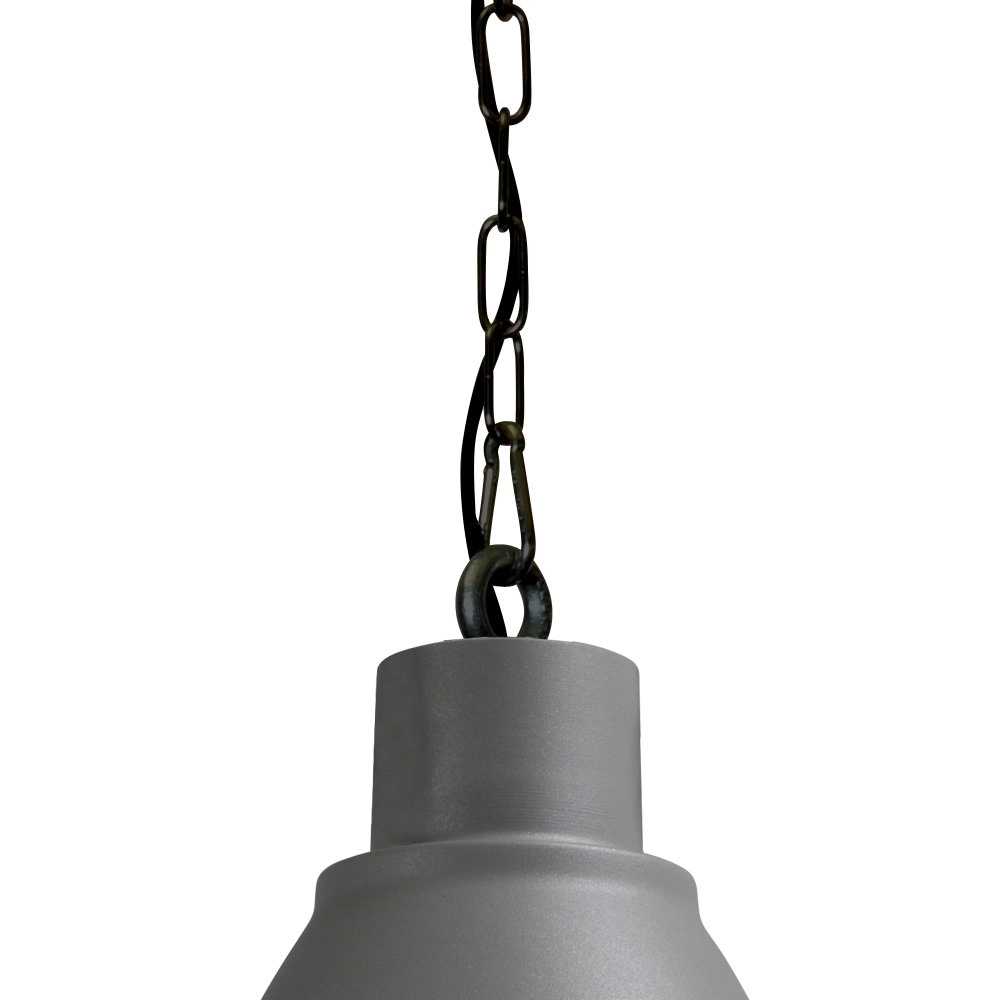 Lampe de salle à manger Industria 2x27 2 lumières noir avec gris béton Masterlight 8718121231457