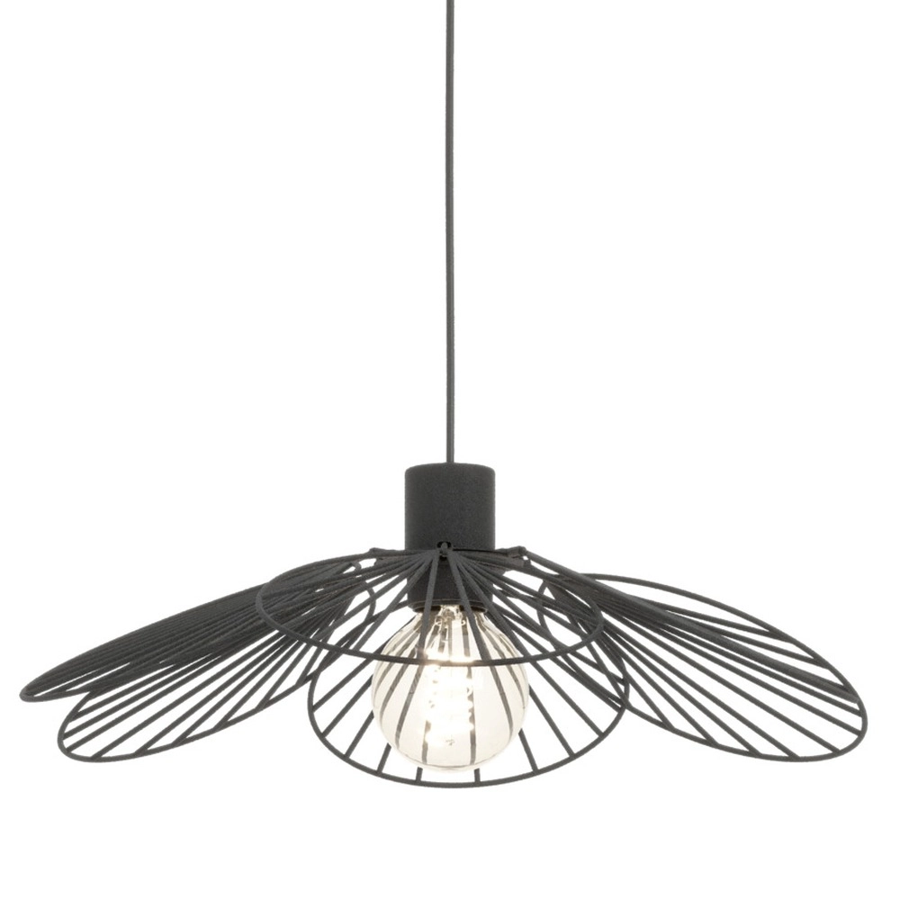 Lampe suspendue Binacua noir Ø 45cm
