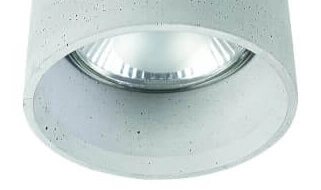 Spot rond en saillie Shy de béton Lyora 5903139939393