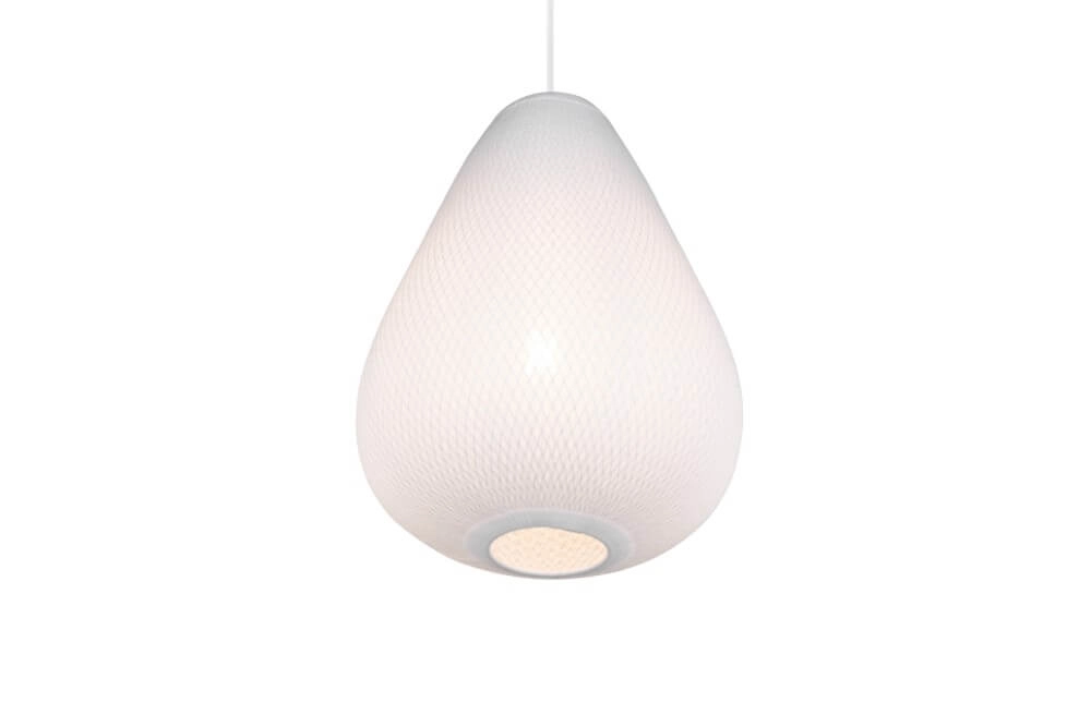 Suspension design blanche Janine Ø 48cm Trio 4017807637663