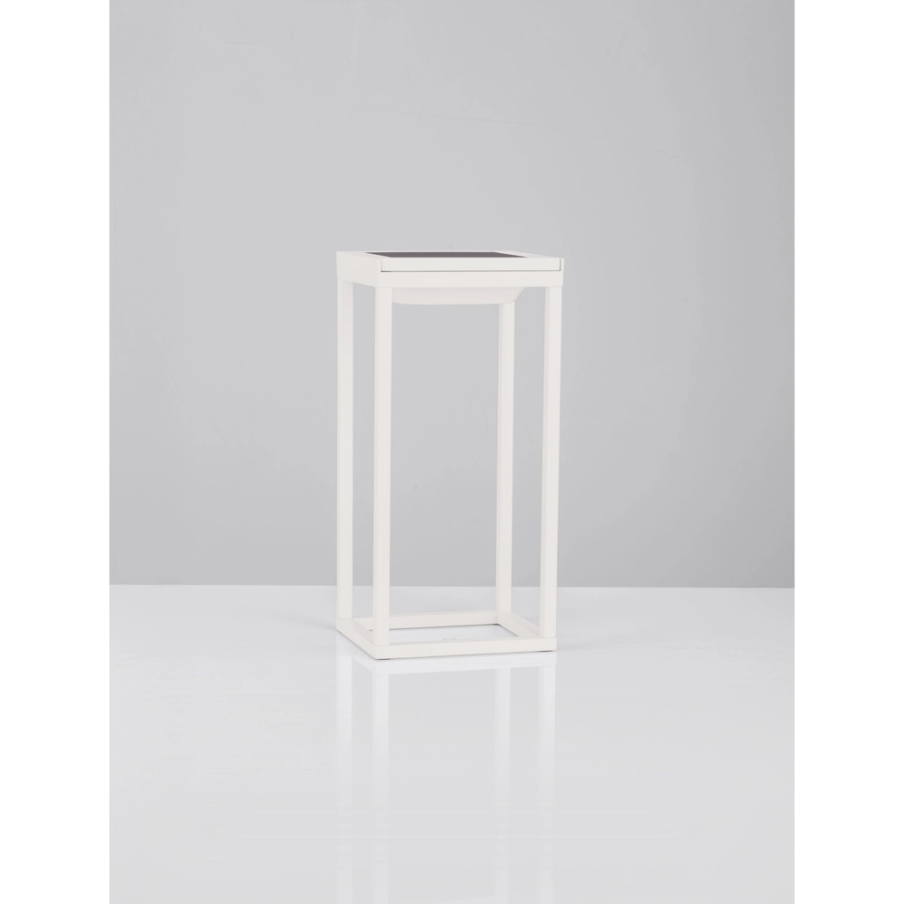 Lampe de table élégante Tegolo Blanc Solaire Lyora 5212017478849