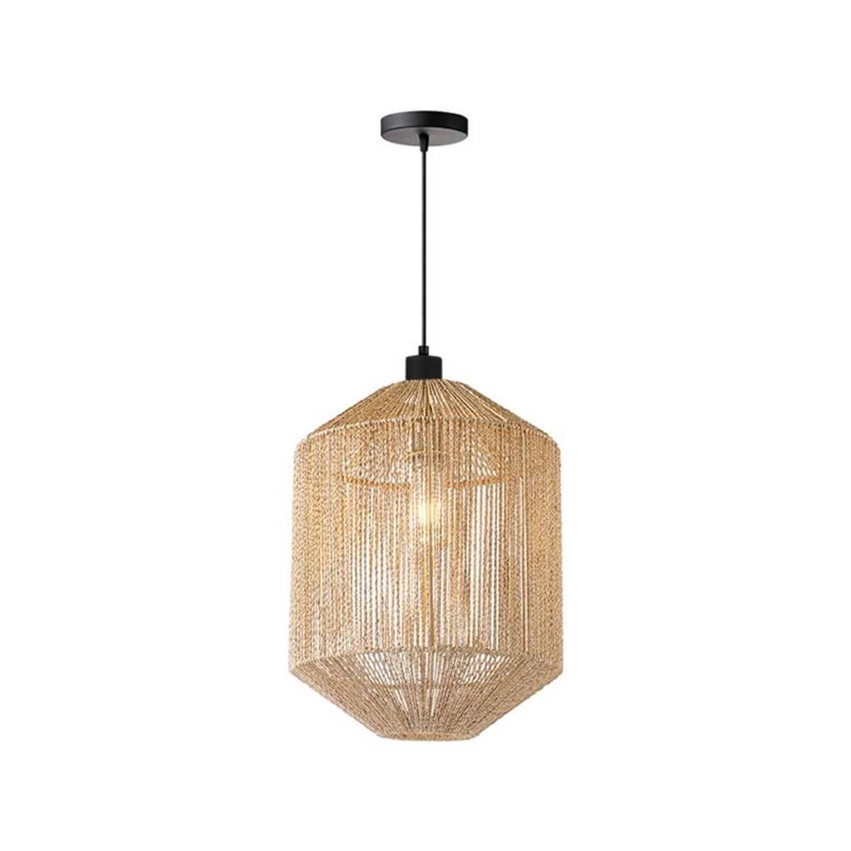 Lampe suspendue en jute Ibiza Ø 33 cm Lampe suspendue en jute Ibiza Ø 33 cm