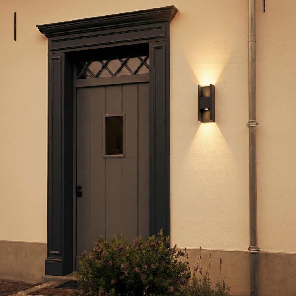 Spot mural Flatt noir SLV 4024163306522