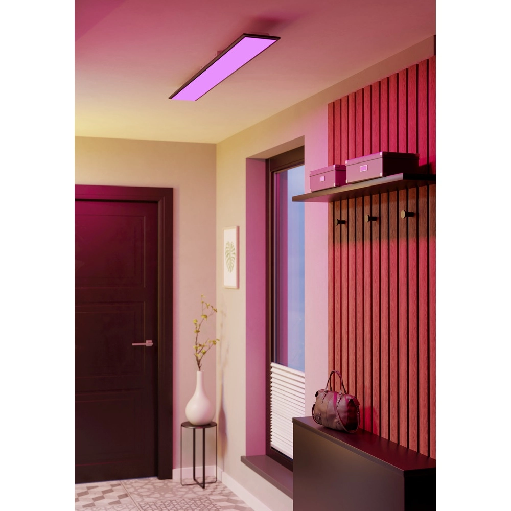 Plafonnier intelligent Moradillo-Z noir 14.5cm Eglo 9008606342143