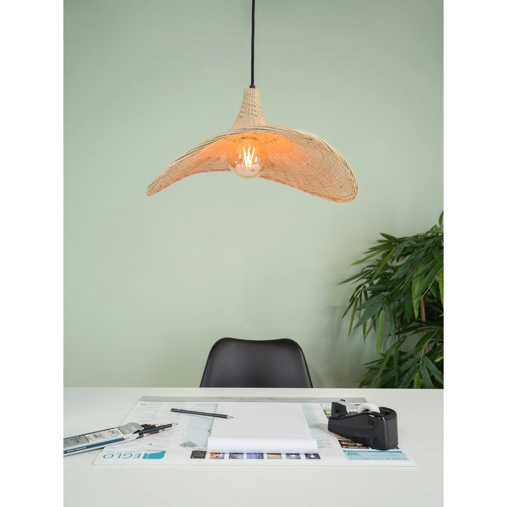 Lampe de plafond en fil de fer Rinroe Ø 45cm - noir Eglo 9002759438968