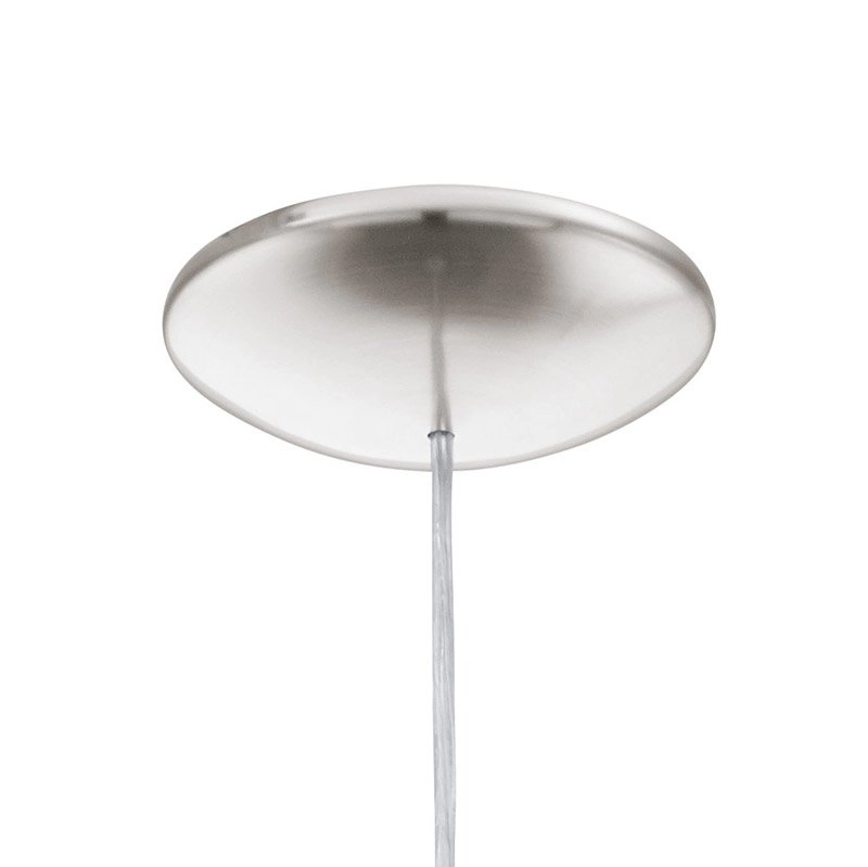 Lampe à suspension Cossano 50 cm marron foncé Eglo 9002759946364