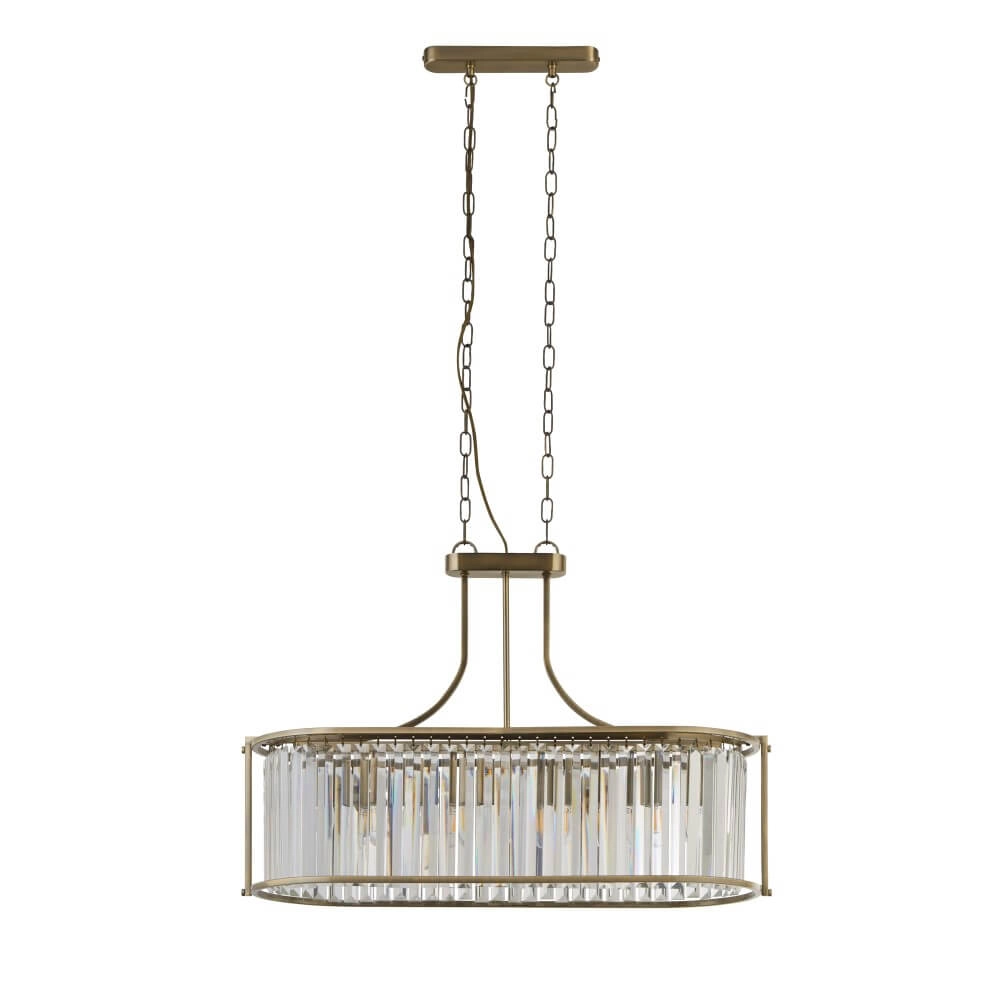 Lampe suspendue classique Victoria 78 cm x 30 cm Lampe suspendue classique Victoria 78 cm x 30 cm