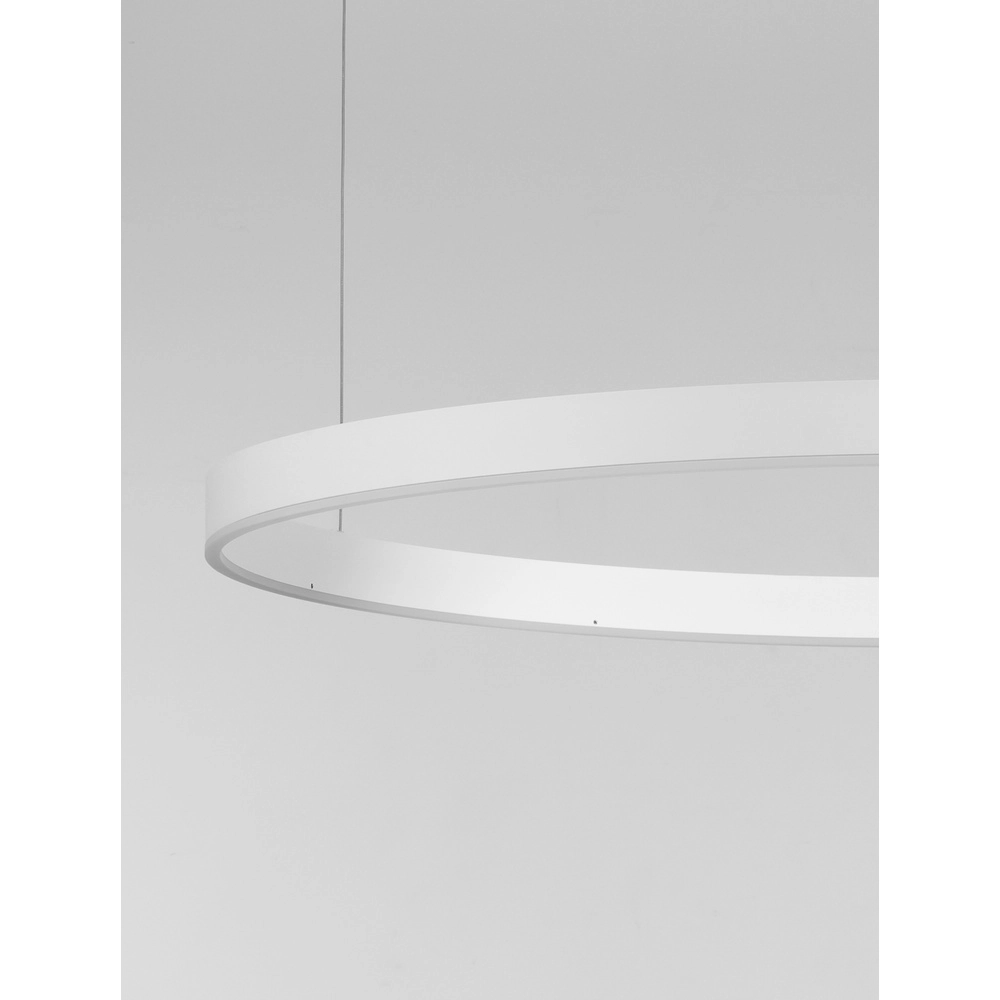 Suspension Motif blanc Ø 120cm 3000K Lyora 5212017439253