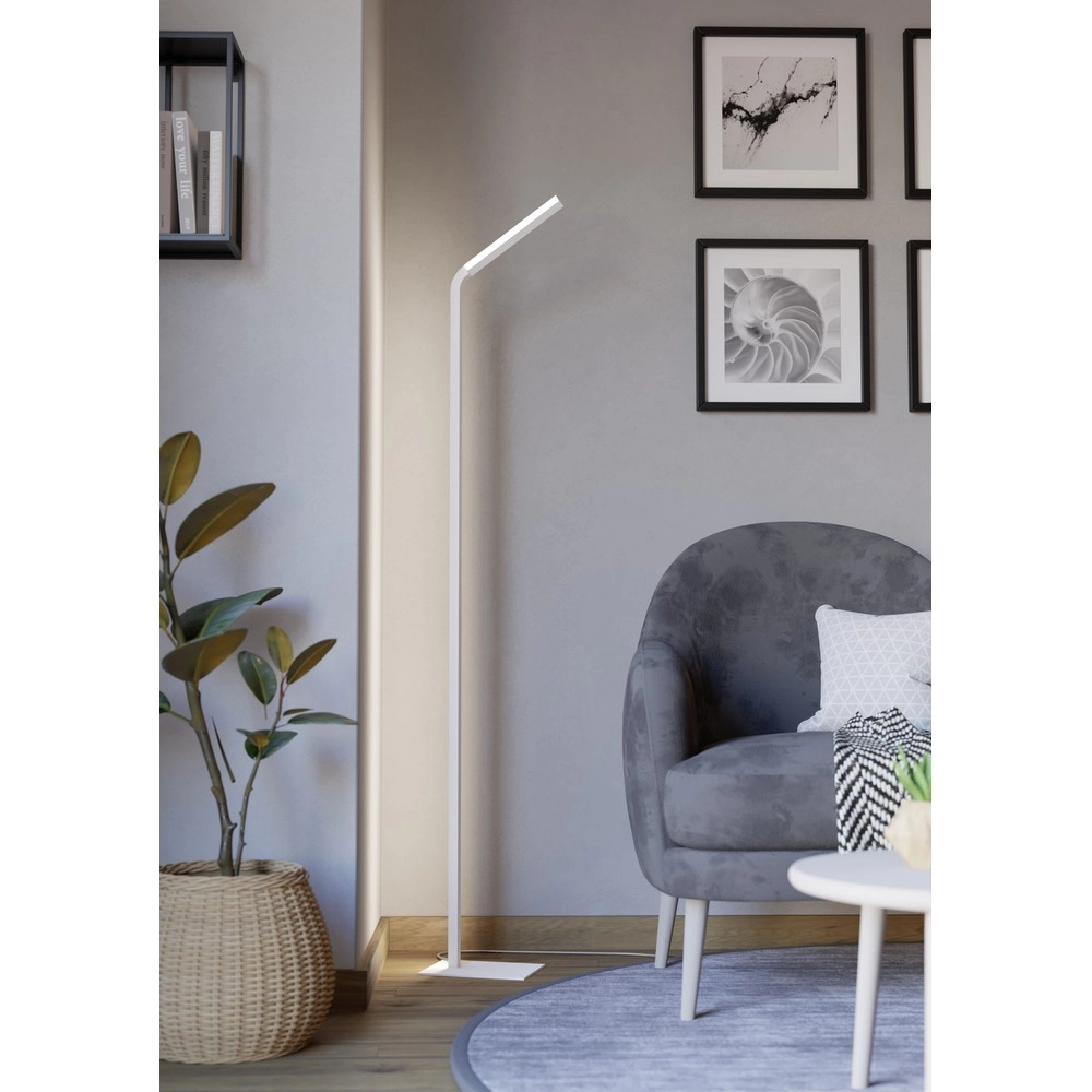 Lampadaire de conception Mirante Blanc Eglo 9008606392391