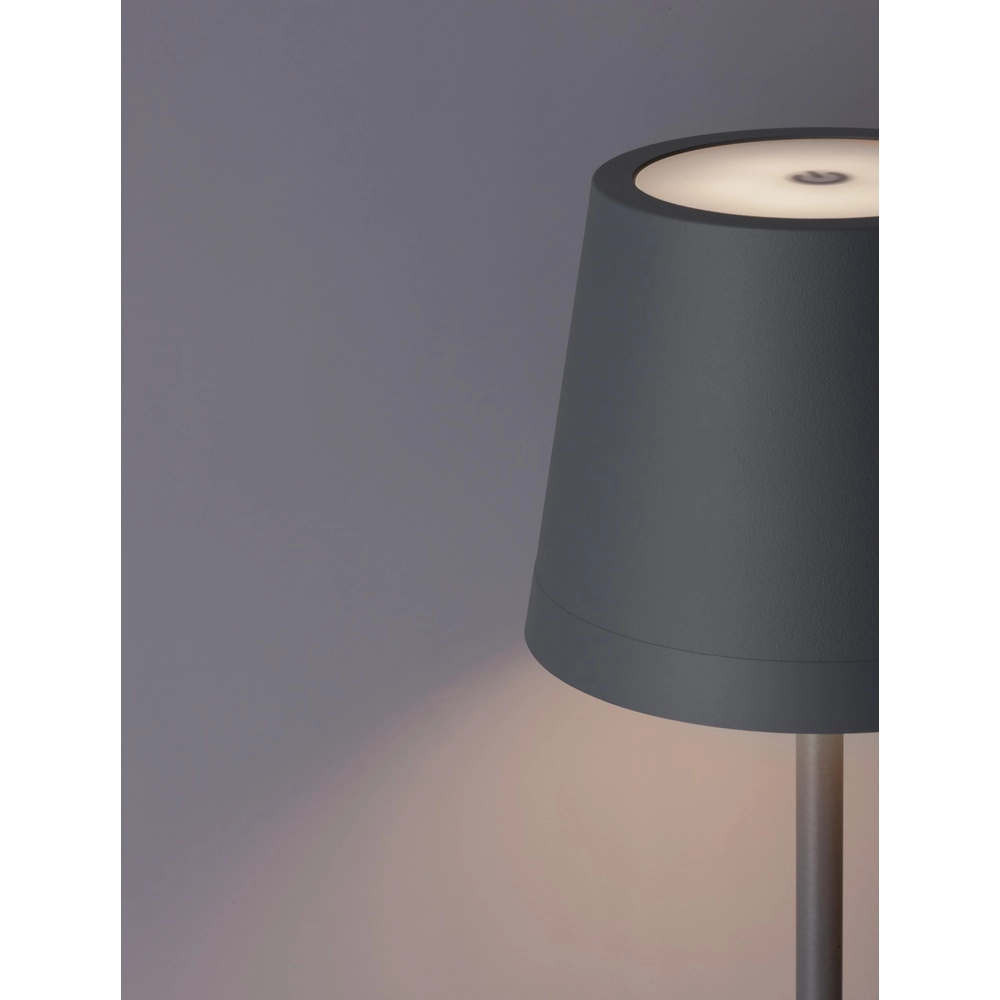 Lampe de table rechargeable Seina gris Lyora 5212017444431