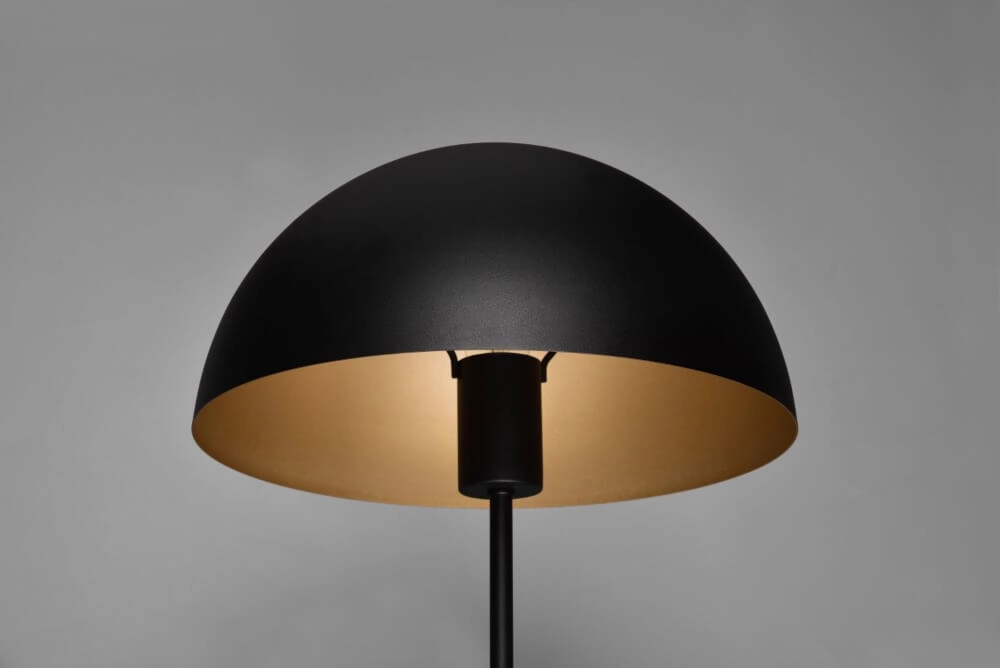 Lampe de table noire Nola conception Trio 4017807560848