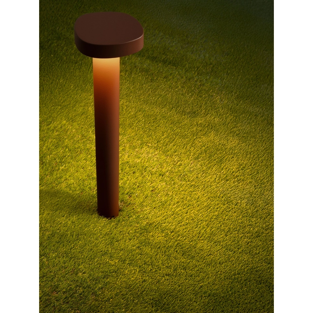 Lampe de jardin conçue Balic 50 cm brun rouille Lyora 5212017497178