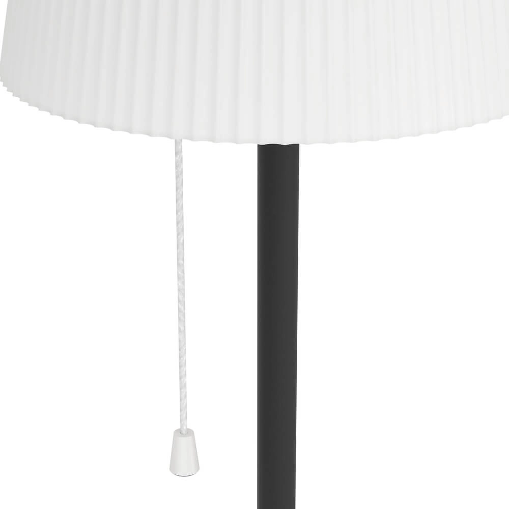 Lampe de terrasse Scordiano Noir et blanc Solaire Eglo 9008606355136