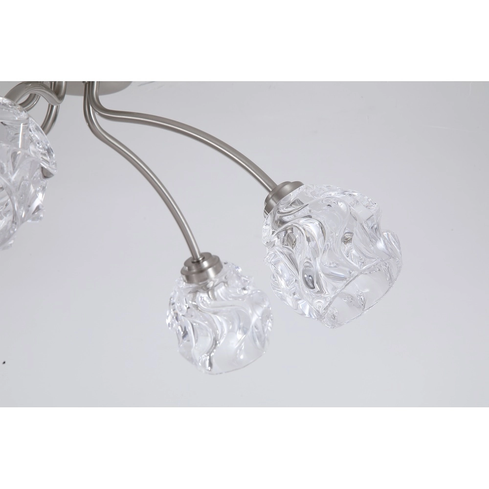 Plafonnier Astral nickel 5 lumières Searchlight 5053423304076