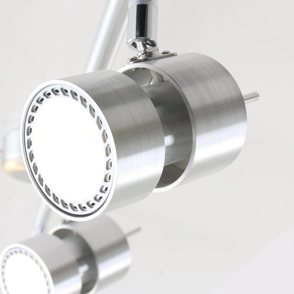 Spot de plafond LED Natasja Led 4 gris clair Steinhauer 8712746112016