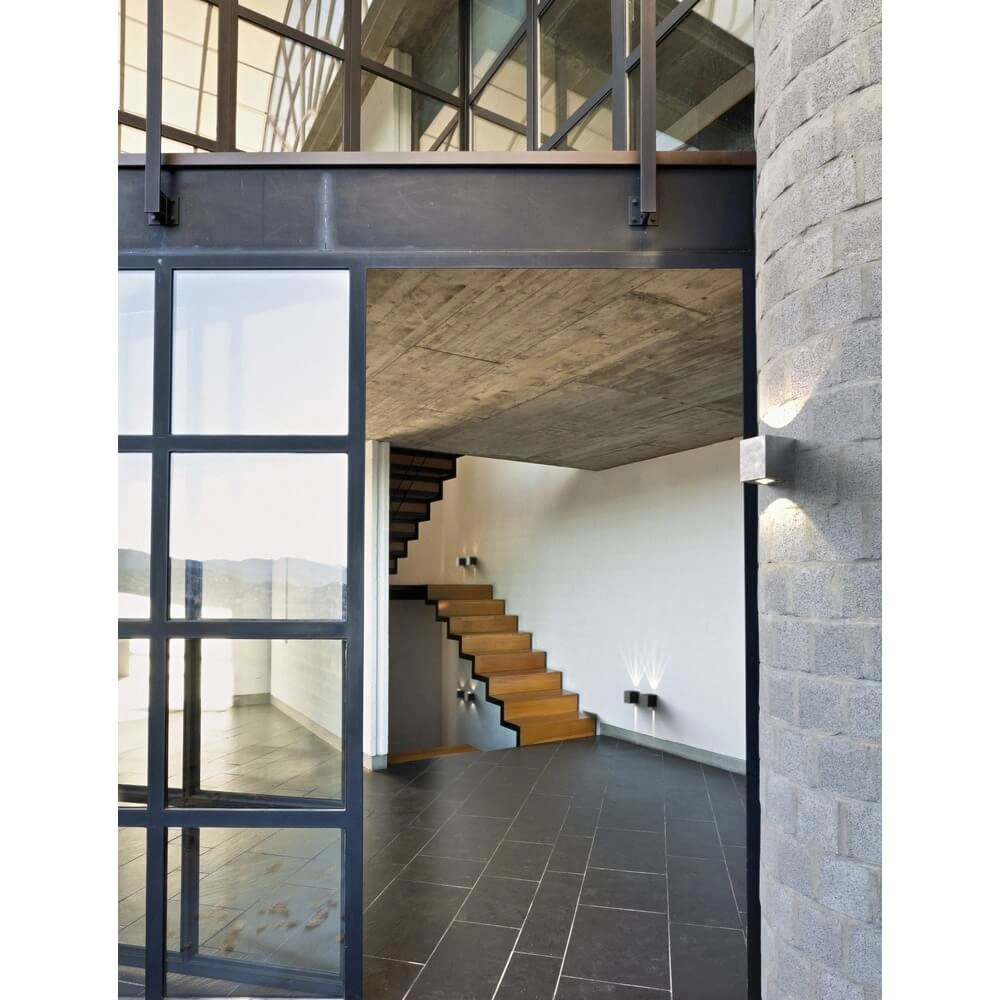 Spot carré Canto Zinc vers le haut et vers le bas Nordlux 5701581483286