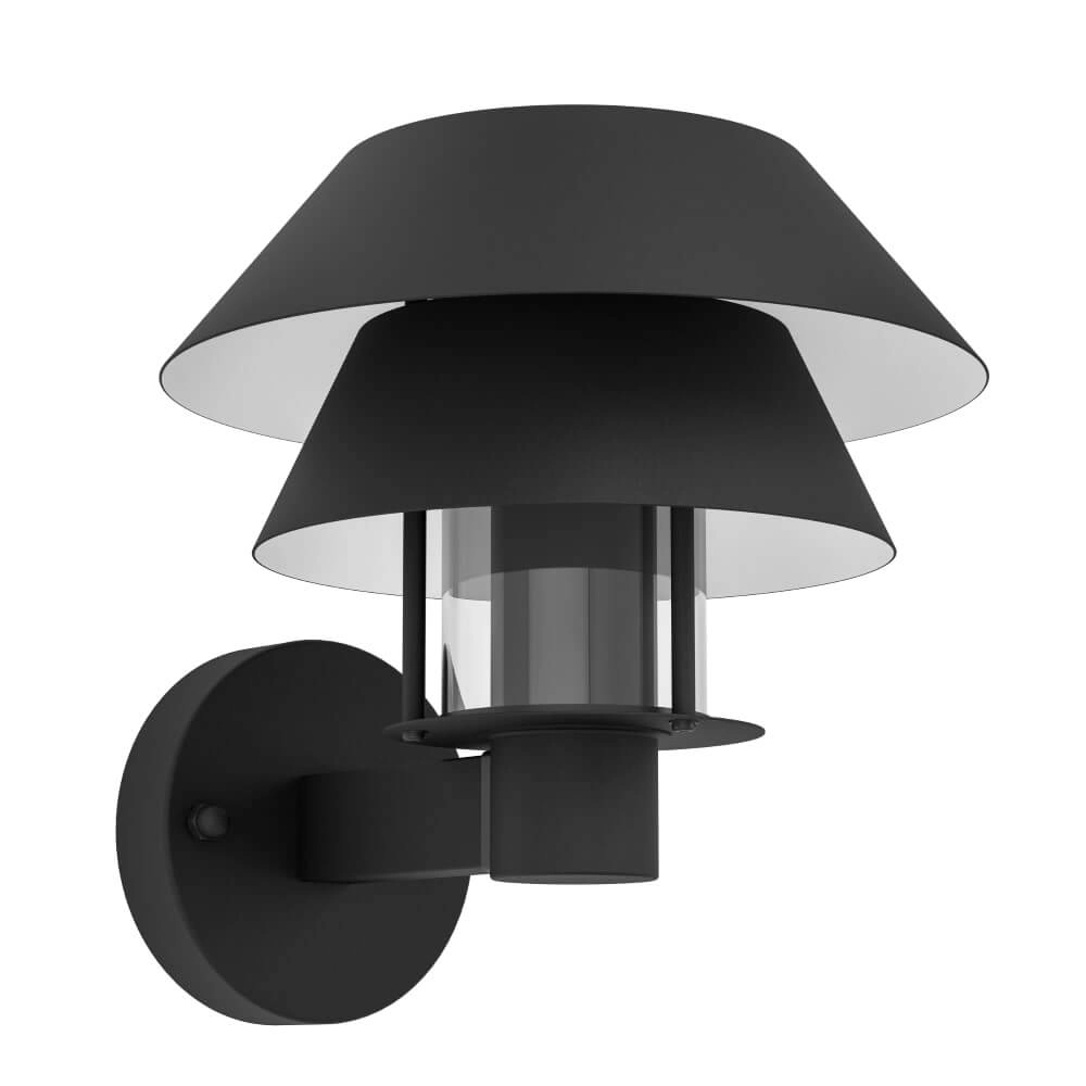 Lampe d'extérieur moderne Chiappera noir