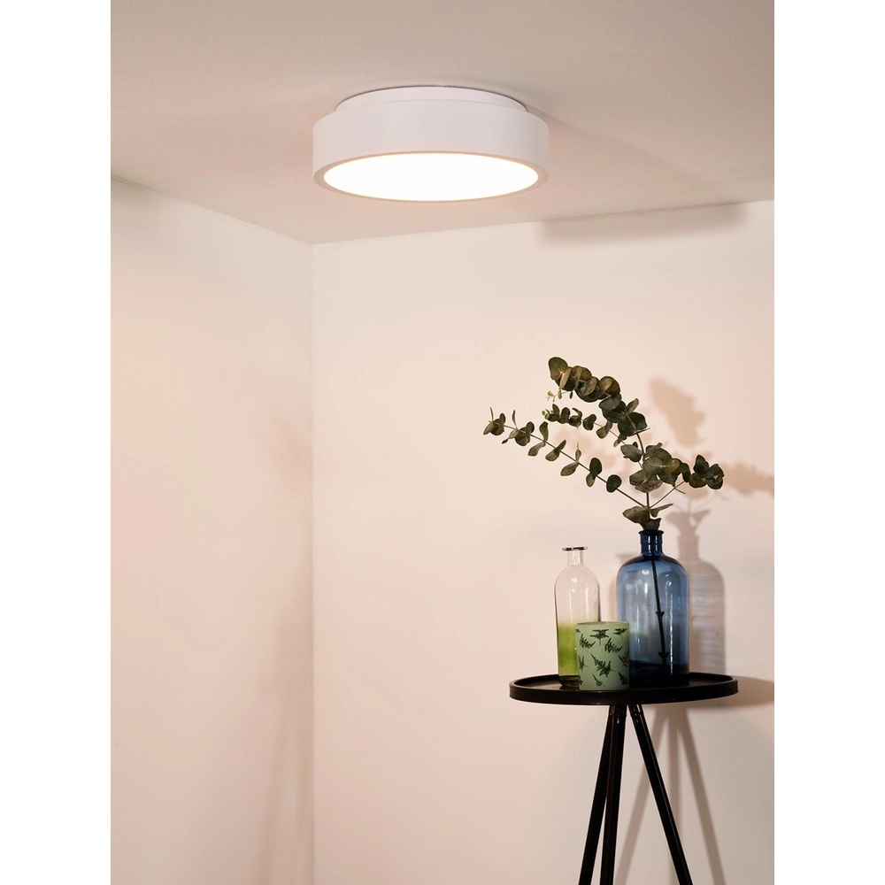 Éclairage de plafond Talowe Led Ø 30cm de blanc Lucide 5411212460622