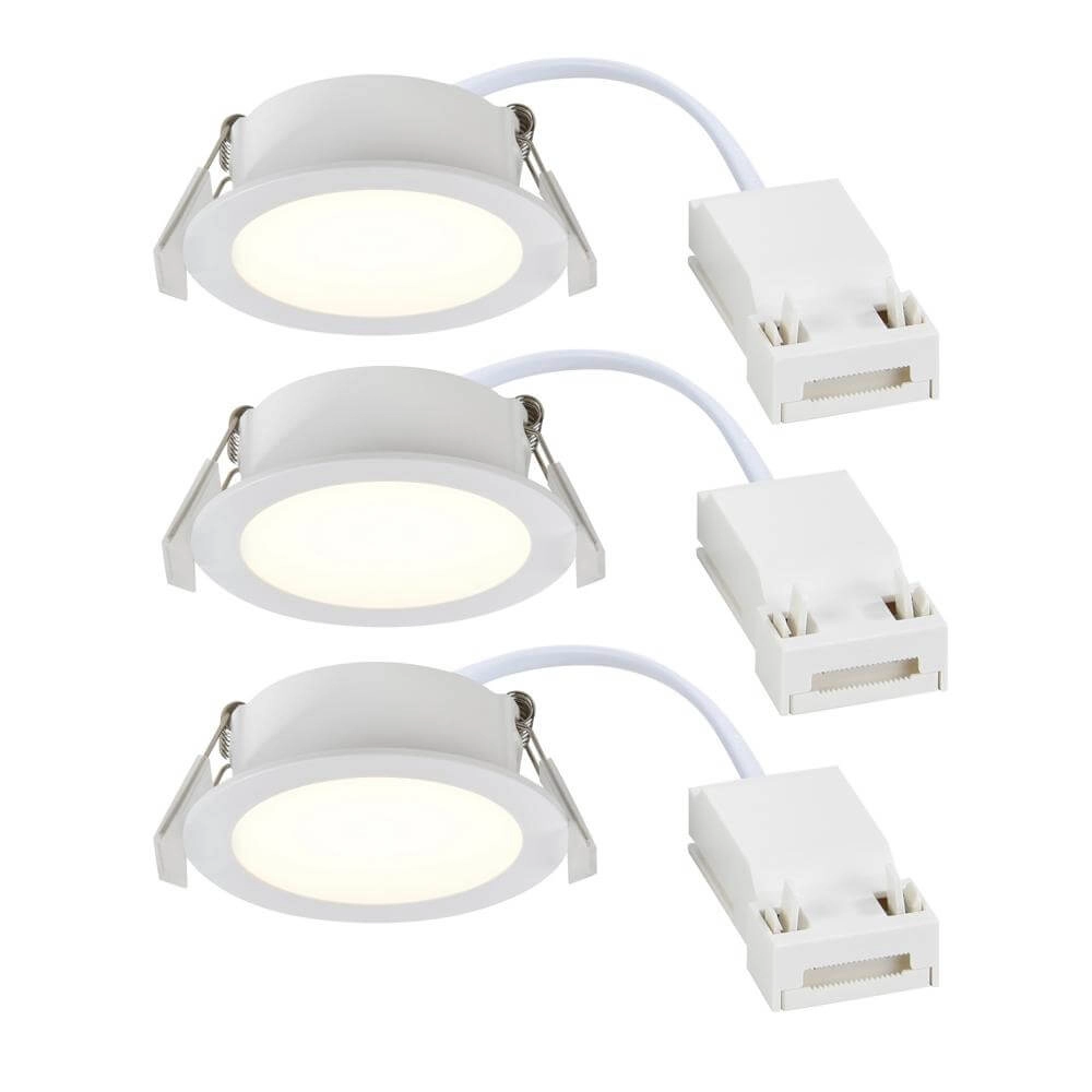 Lot de 3 spots Olea blanc Lot de 3 spots Olea blanc