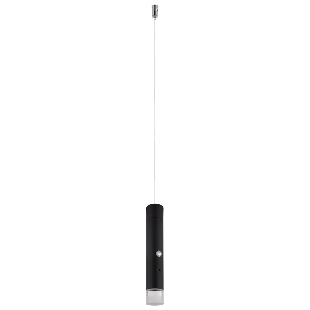Lampe suspendue élégante Pelo Noir Globo 9007371575343