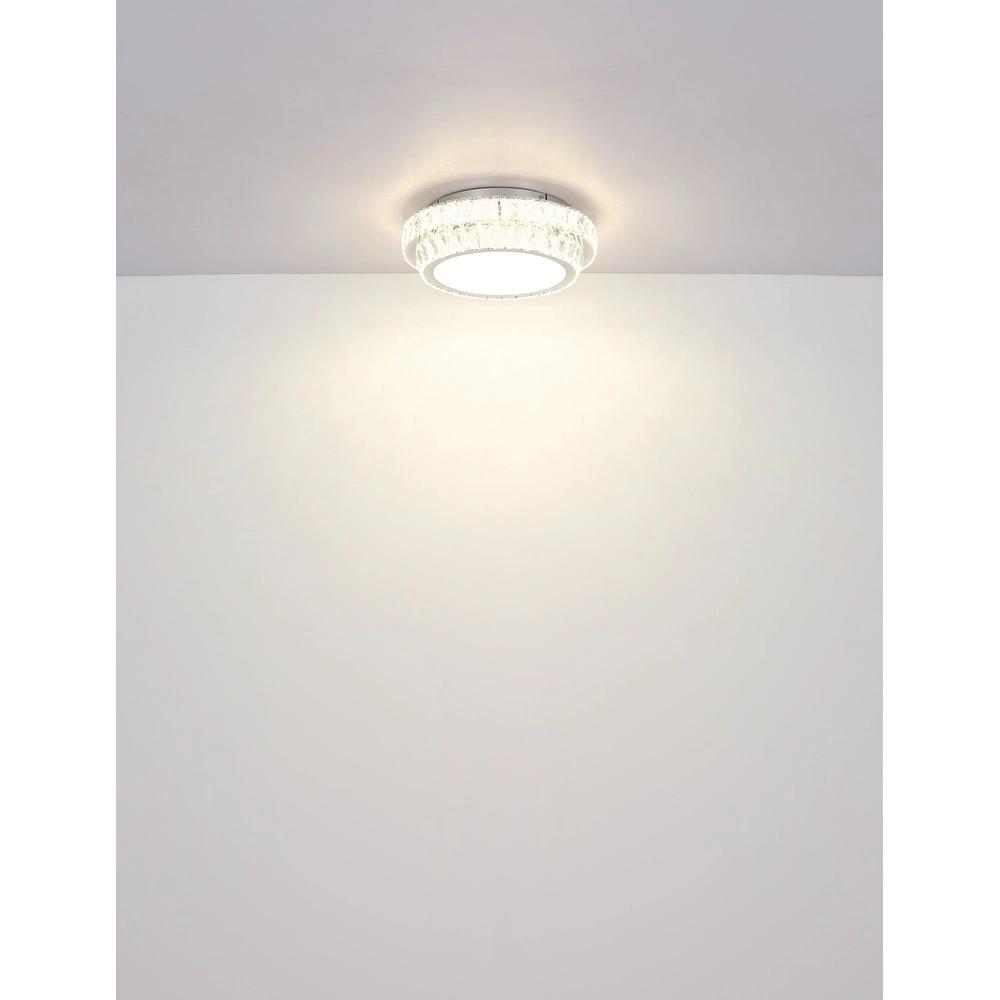 Lampe de plafond Klara Ø 60 cm de chrome Globo 9007371456086