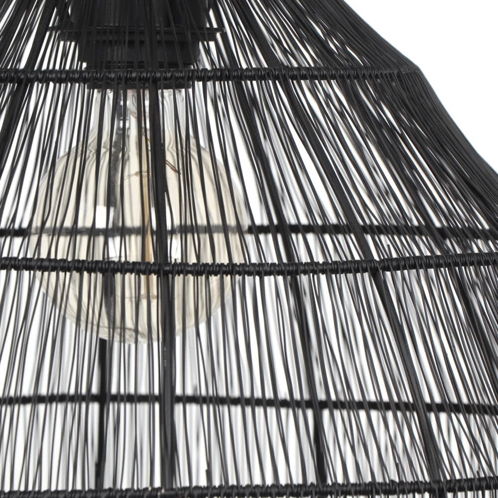 Lampe suspendue ronde Soraya Ø 42 cm - noir Trio 4017807617450