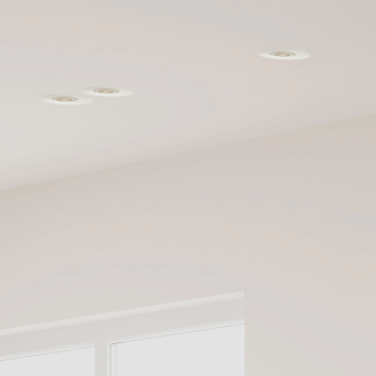 Projecteur encastré au plafond Rome Double blanc Lyora 5053423308661