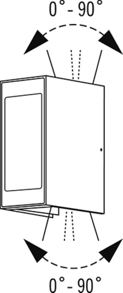 Spot mural LED Cremona Ajustable KonstSmide 7318307992373