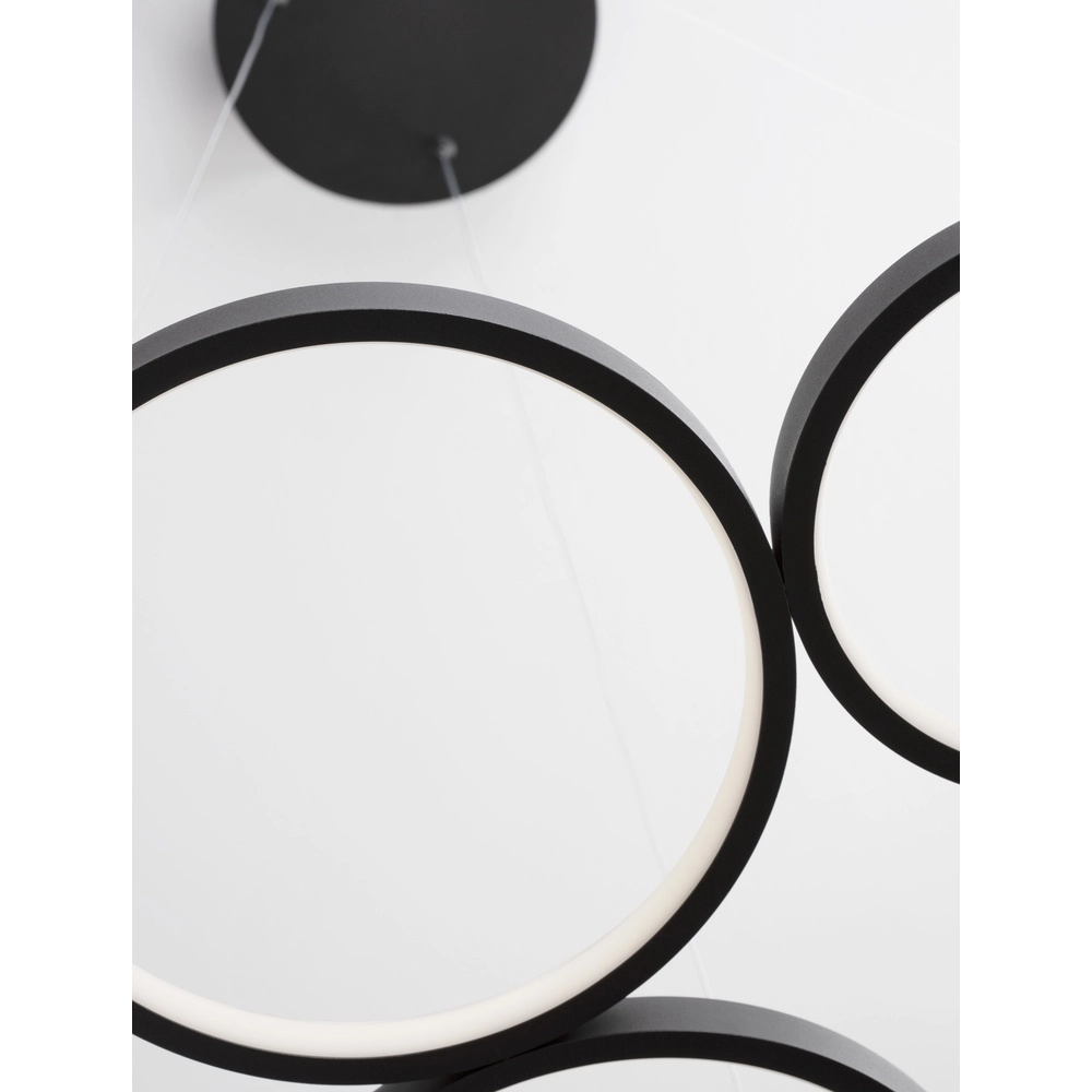 Suspension moderne Magnus noir 55cm Lyora 5212017433169