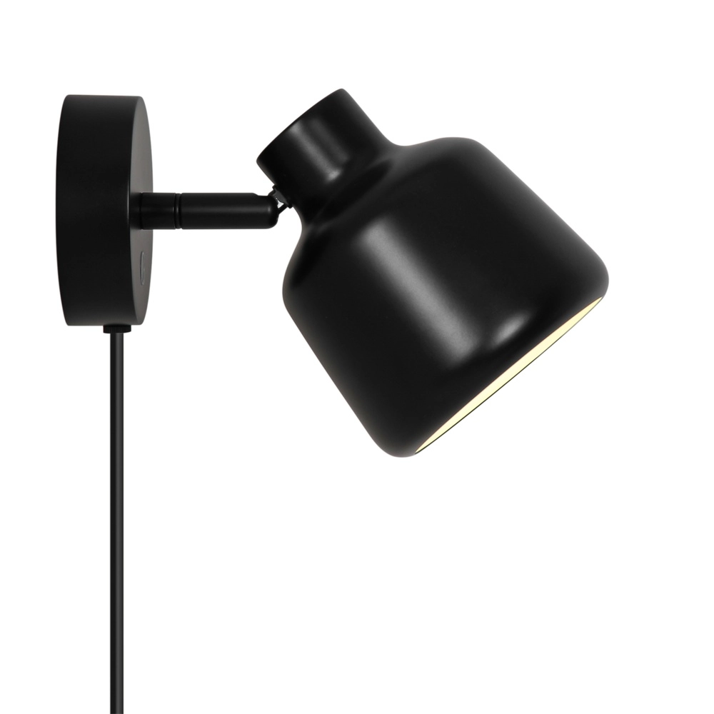 Projecteur mural noir Louella  Nordlux 5704924027079