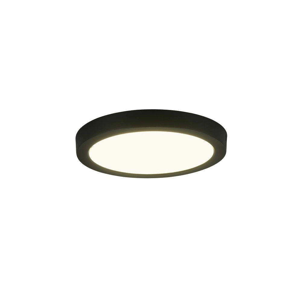 Lampe de plafond Laru Ø 28,9 cm noir